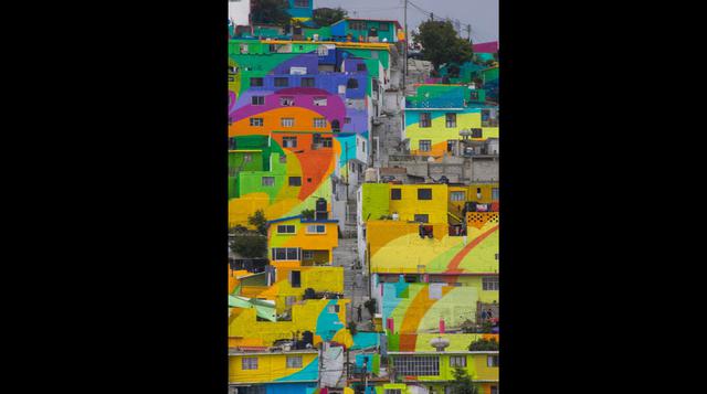 Coloridos murales unen a 1.800 personas en México [FOTOS] - 7