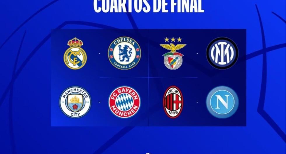 Solo cuatro equipos seguirán en carrera en la UEFA Champions League.