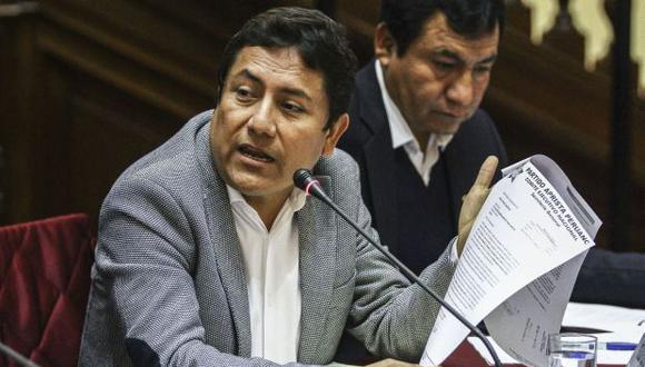 Elías Rodríguez fue elegido en julio pasado como secretario general institucional del Apra. (Foto: Congreso)