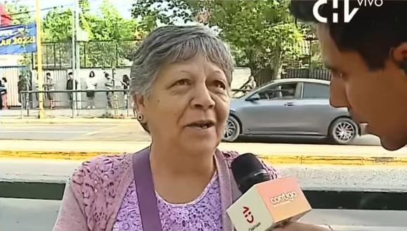 Aida Fuentes postuló al examen de ingreso a la universidad a sus 56 años. (Foto: Chilevision | YouTube)