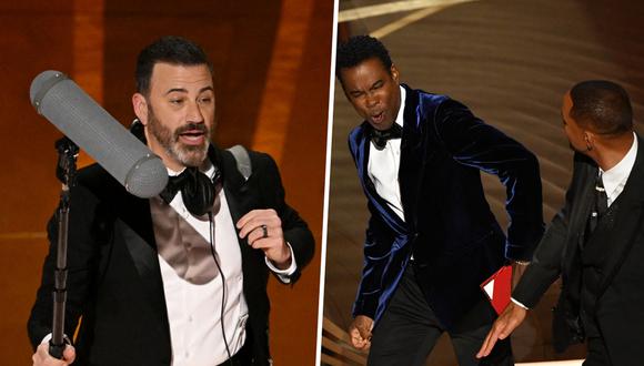 Jimmy Kimmel se refirió a lo ocurrido entre Will Smith y Chris Rock.