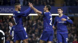 Chelsea venció 3-2 a Derby County por la Copa de la Liga inglesa