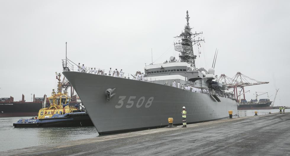 Estos buques vienen a Perú como parte de un proceso de instrucción del Escuadrón de Entrenamiento de Japón.