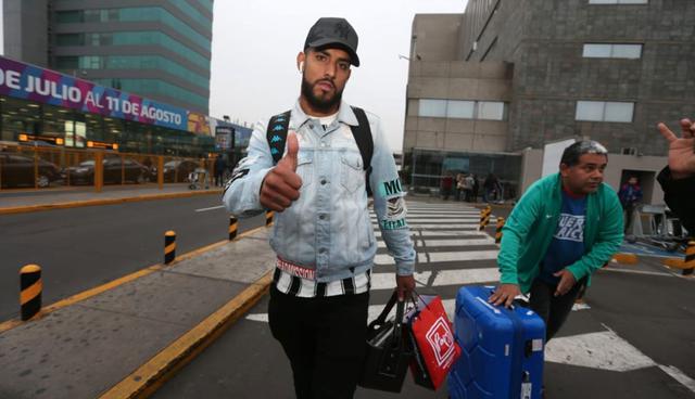Adrián Balboa llegó al Perú para jugar por Alianza Lima. (Foto: Violeta Ayasta/GEC)