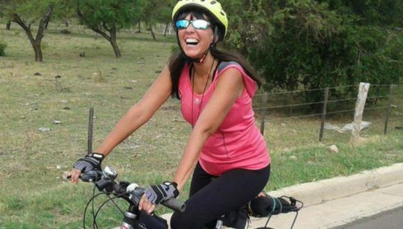 Marcela Bimonte falleció este domingo tras ser atropellada mientras andaba en bicicleta. (Foto: Facebook).