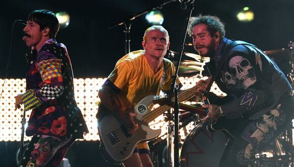 Red Hot Chili Peppers vende su catálogo por 140 millones de dólares. (Foto: AFP)