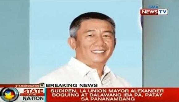 Desde que arrancó el mandato de Rodrigo Duterte, en junio de 2016, once alcaldes y seis vicealcaldes filipinos han sido asesinados en circunstancias semejantes. (Captura de video)