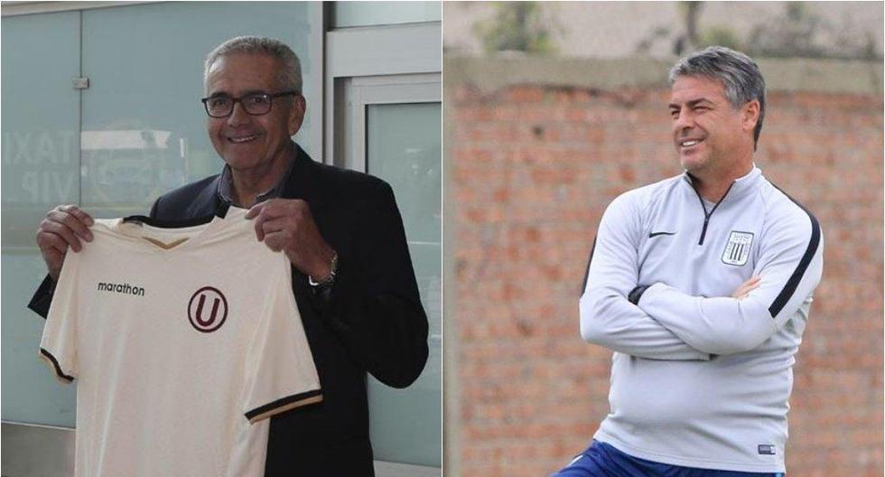 amistad de Gregorio Pérez y Pablo Bengoechea resistirá al clásico U vs Alianza Lima en el 2020. (Foto: Facebook Alianza Lima/ Universitario)