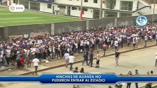 Alianza vs Binacional: Hinchas denuncian que no pudieron entrar al estadio pese a tener sus entradas