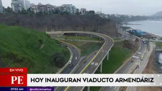 Hoy inauguran viaducto Armendáriz con la presencia del presidente Martin Vizcarra