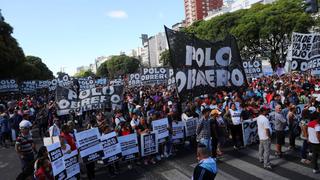 Miles de manifestantes marchan en contra del G20 en Argentina | FOTOS