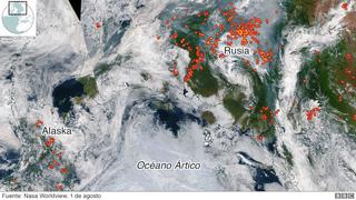 Incendios en el Ártico: los mapas que muestran qué tan graves son y cuáles son sus causas