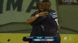 César Vallejo venció 3-2 a Cienciano en la fecha 8 del Clausura
