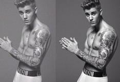 Justin Bieber: La verdadera foto que hizo para Calvin Klein