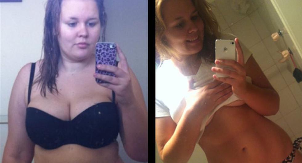 La increíble transformación de Lara Kelly. (Foto: Lara Kelly - fat-fit-fabulous / Tumblr)