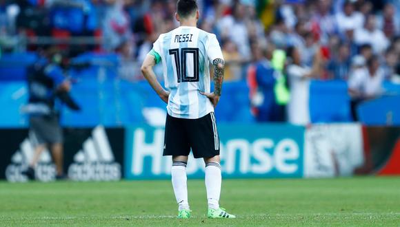 Argentina perdió contra Francia en octavos de final y se despidió del Mundial Rusia 2018. (Foto: AFP)