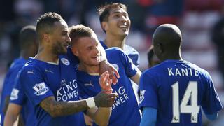 Premier: Leicester ganó 2-0 al Sunderland y acaricia el título