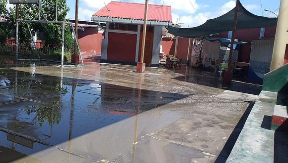 ​Local de votación se inundó con agua de desagüe en Arequipa (Correo)