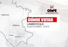 Cómo saber dónde votar en Lambayeque | Ingresa a link oficial de ONPE 
