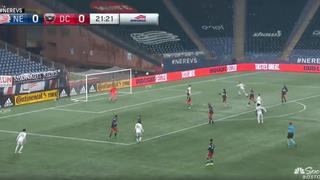 La asistencia de Edison Flores para el 1-0 de DC United ante New England Revolution en MLS | VIDEO