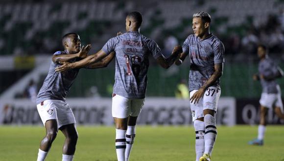 Fluminense derrotó 10-1 a Oriente Petrolero, pero igual quedó eliminado de la Copa Sudamericana. (Foto: AFP)