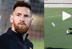 Messi ejecuta 'caño mágico' que sorprende a los fans del fútbol | VIDEO