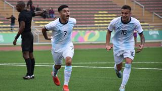 Argentina derrotó 3-2 a Ecuador por fútbol masculino de los Panamericanos Lima 2019