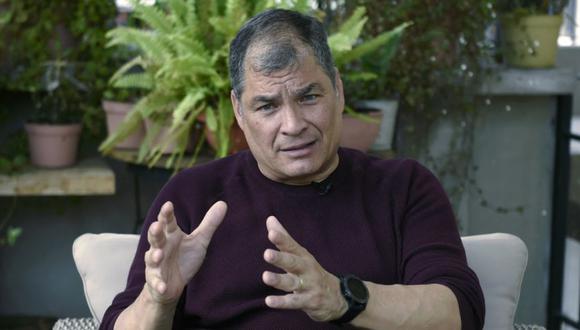 El expresidente ecuatoriano (2007-2017) Rafael Correa.
