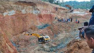 Aumentan a cinco los muertos por derrumbe en zona minera de Ecuador | VIDEO