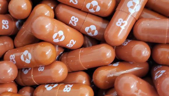 El medicamento en forma de píldora es comercializado con el nombre de Lagevrio. (Foto: Merck & Co. Inc. vía Reuters)
