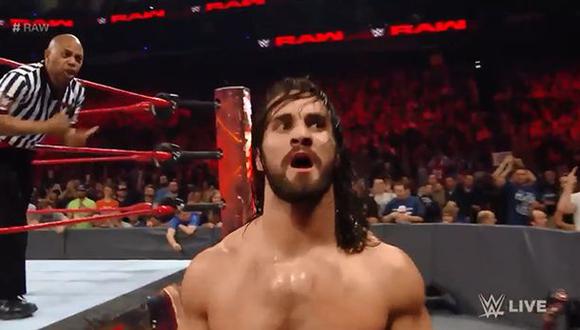 WWE: Seth Rollins venció a Samoa Joe, Gallows & Anderson en RAW