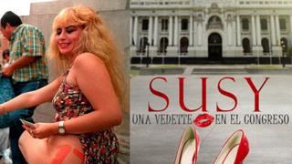 Susy Díaz feliz con el lanzamiento del tráiler de su película ‘Susy: una vedette en el Congreso’