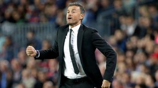 Luis Enrique reprochó a afición del Barza que fue al Camp Nou