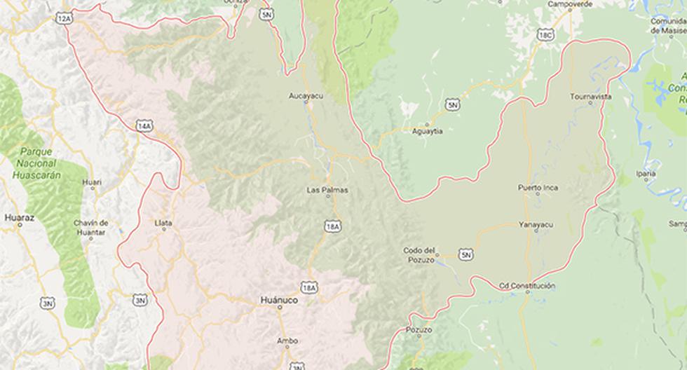 En Perú se recuperaron los restos de más de 20 presuntas víctimas de Sendero Luminoso. (Foto: Google Maps)