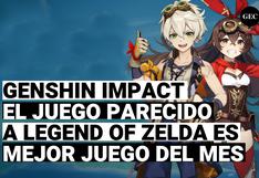 Genshi impact, el juego parecido a Zelda breath of the wild