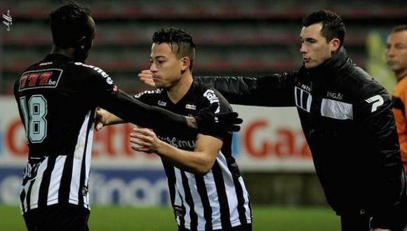 Con Benavente: Charleroi cayó 2-1 ante Oostende en liga belga