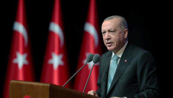 El presidente de Turquía Recep Tayyip Erdogan. (REUTERS).