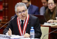 Fiscal de la Nación, Juan Carlos Villena, cuestionó proyecto para eliminar la JNJ ante Comisión de Constitución