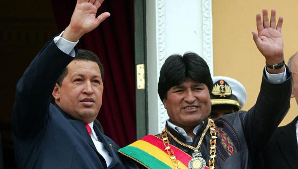 Un 22 de enero del 2006, Evo Morales es investido presidente de Bolivia. Es el primer presidente indígena elegido democráticamente. (MARTIN BERNETTI / AFP).