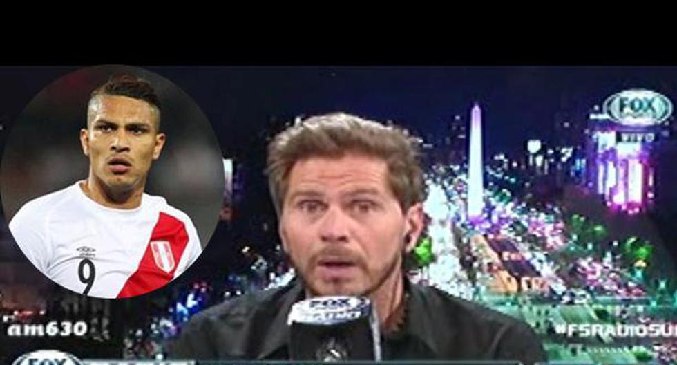 Paolo Guerrero y las palabras de Sebastián Vignolo en Fox Sports. (Video: YouTube)