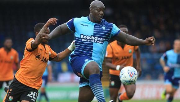 Adebayo Akinfenwa juegan en el Wycombe Wanderers desde el 2016. (Foto: Difusión)