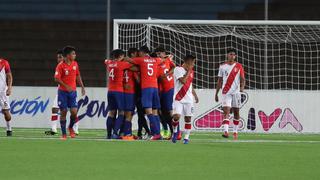 Perú perdió el invicto en el Sudamericano Sub 17 tras caer 3-2 frente Chile