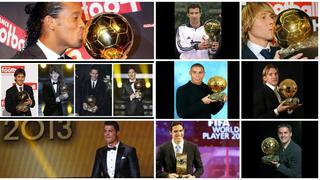 Balón de Oro: recuerda a los ganadores del nuevo milenio