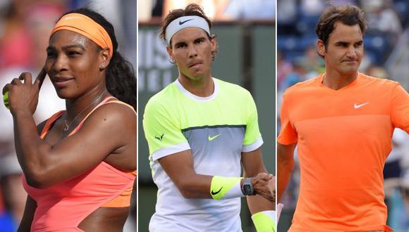 Indian Wells: Serena, Nadal y Federer buscan avanzar hoy