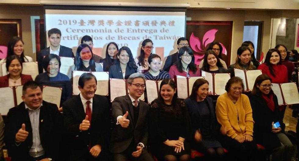 Los beneficiarios pertenecen al Programa de Becas De Taiwán 2019. (Foto: Difusión/ Andina)