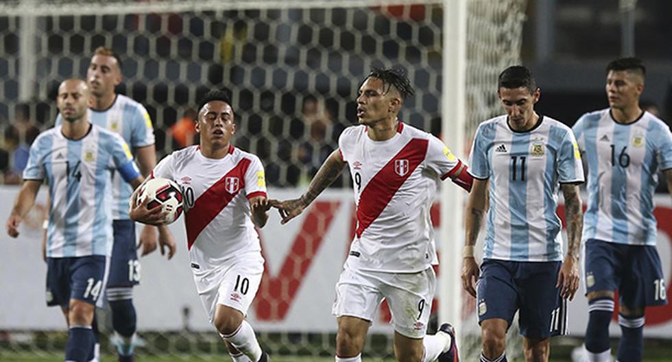 Perú vs Argentina se enfrentaron por la novena fecha de las Eliminatorias Rusia 2018 en el Estadio Nacional. (Foto: Getty Images)