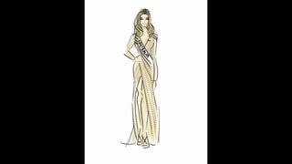 Miss Universo: Los vestidos de las 10 finalistas en bocetos