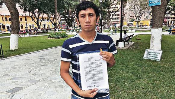 Guillermo Pino pide la asignaci&oacute;n de peritos para que asuman la investigaci&oacute;n en torno al asesinato de su padre. (Foto: Julio Talledo / El Comercio)