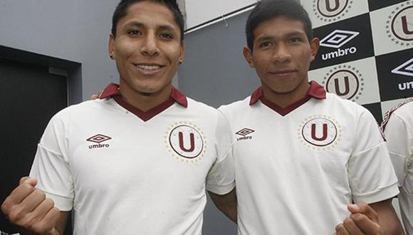 Raúl Ruidíaz agradeció a Edison Flores por contribuir a la obtención del título número 27 para Universitario de Deportes. (Foto: América TV)