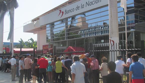 Banco de la Nación. (Foto: GEC)